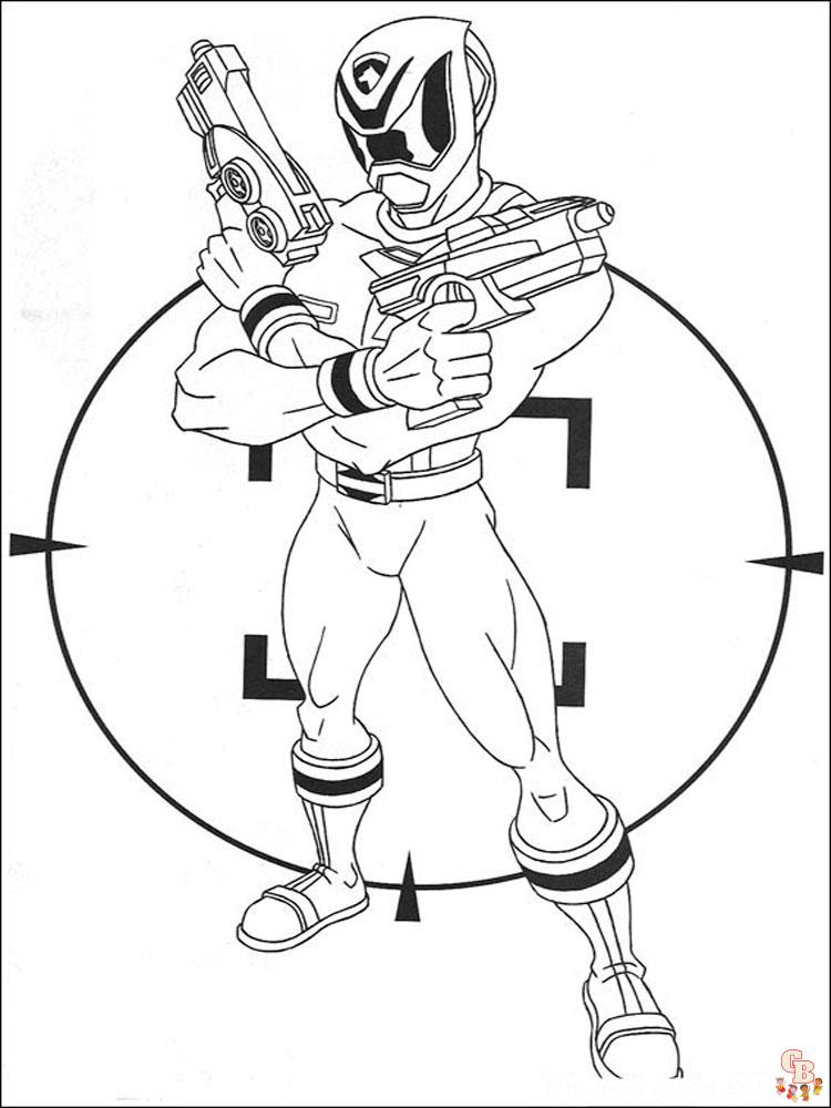 Coloriage Power Rangers