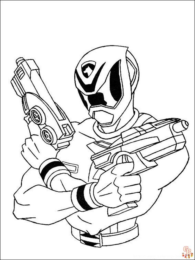 Coloriage Power Rangers