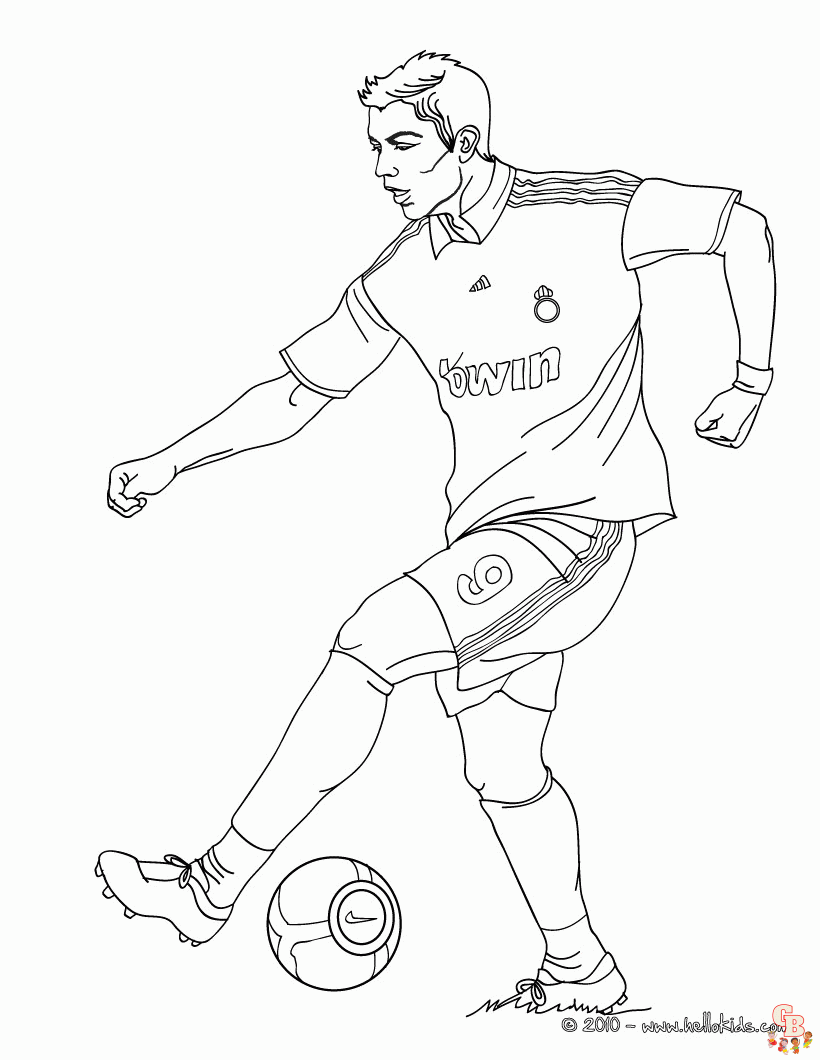 Coloriage Ronaldo