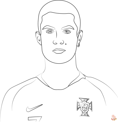 Coloriage Ronaldo