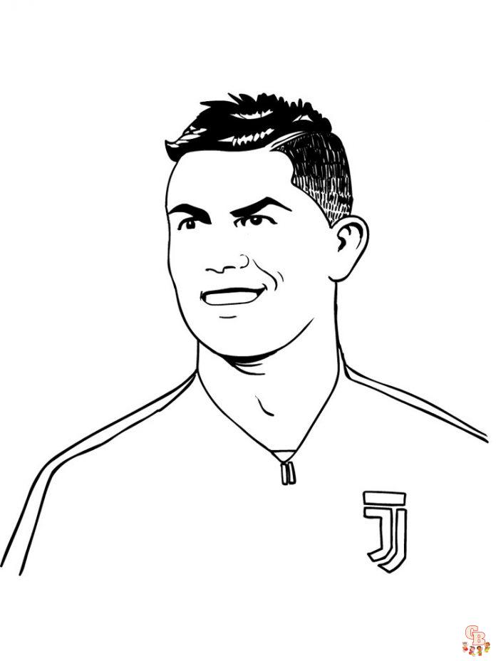 Coloriage Ronaldo