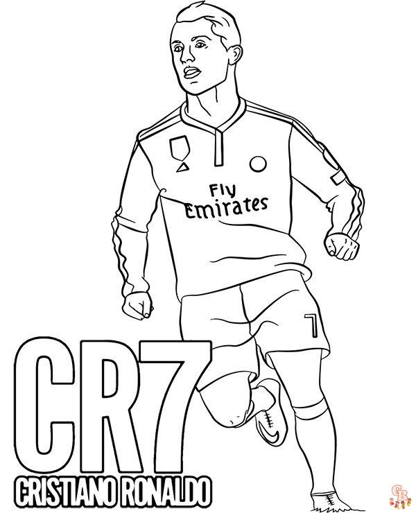 Coloriage Ronaldo