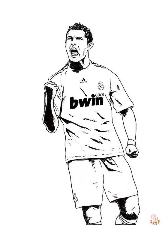 Coloriage Ronaldo