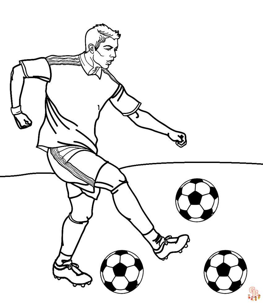 Coloriage Ronaldo