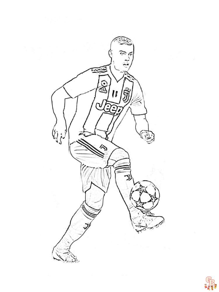 Coloriage Ronaldo