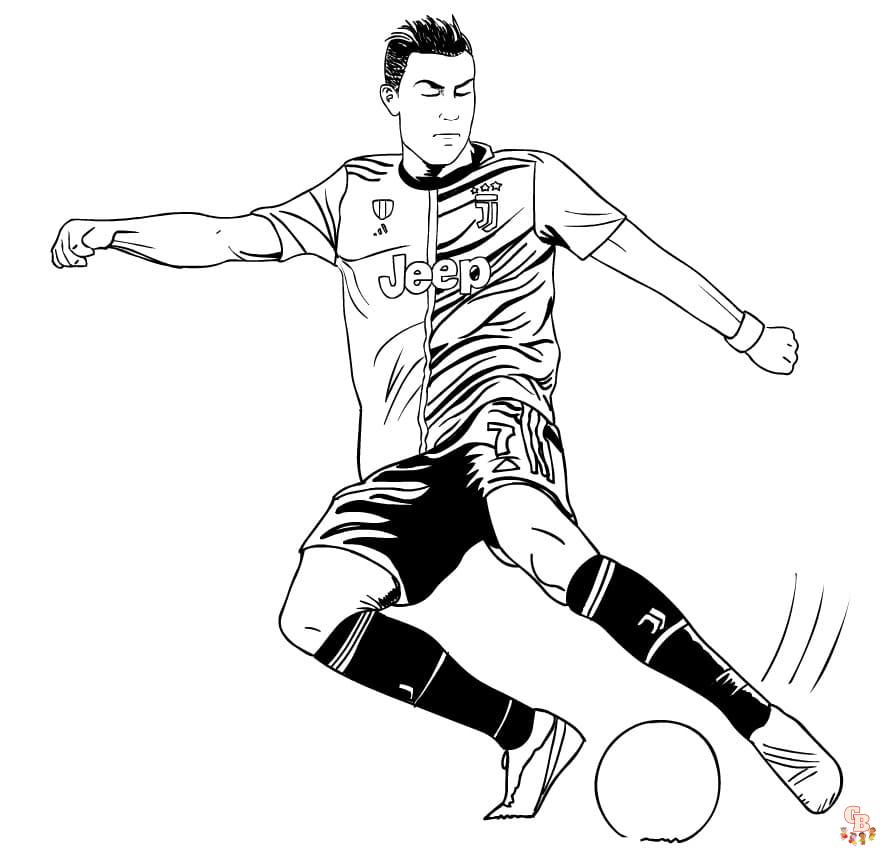 Coloriage Ronaldo