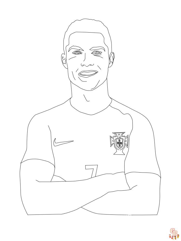 Coloriage Ronaldo