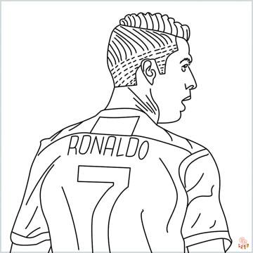 Coloriage Ronaldo