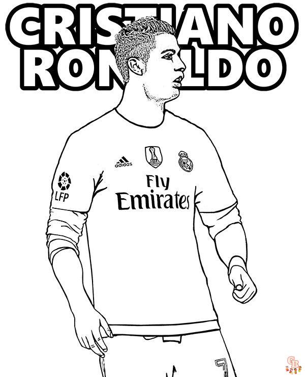 Coloriage Ronaldo