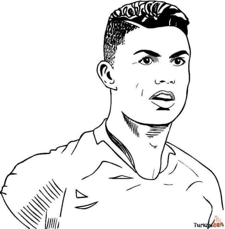 Coloriage Ronaldo