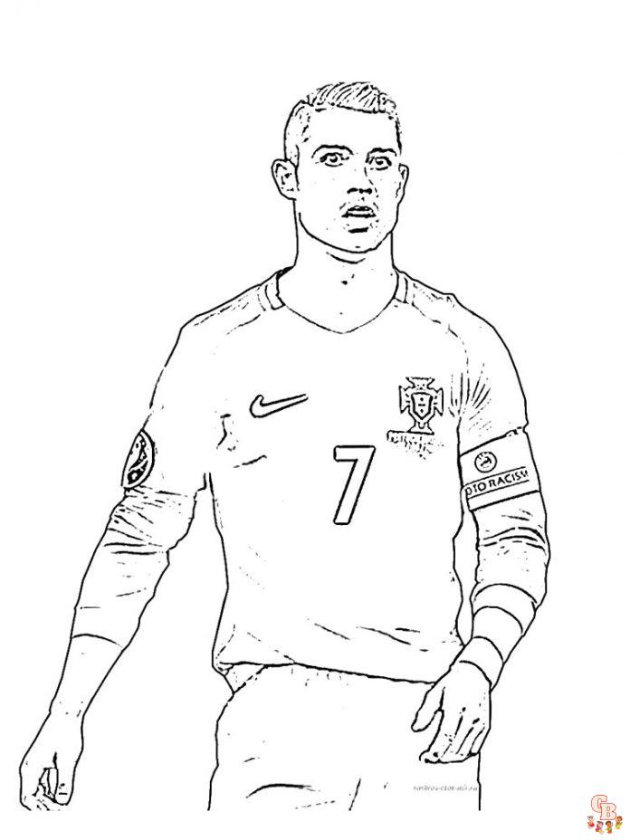 Coloriage Ronaldo