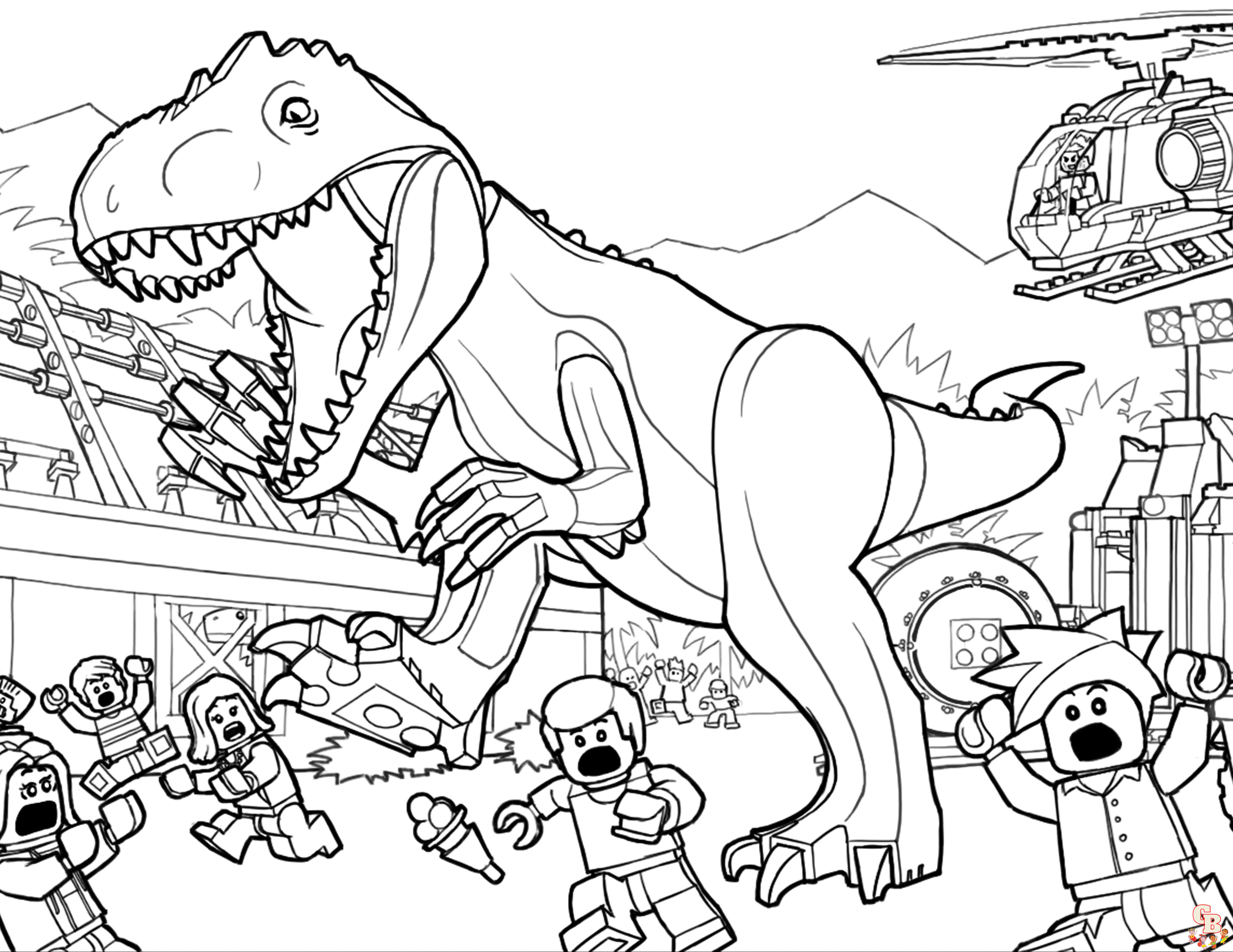 Coloriage T Rex