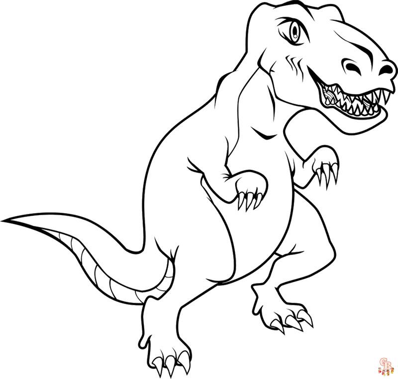 Coloriage T Rex