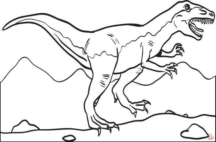 Coloriage T Rex