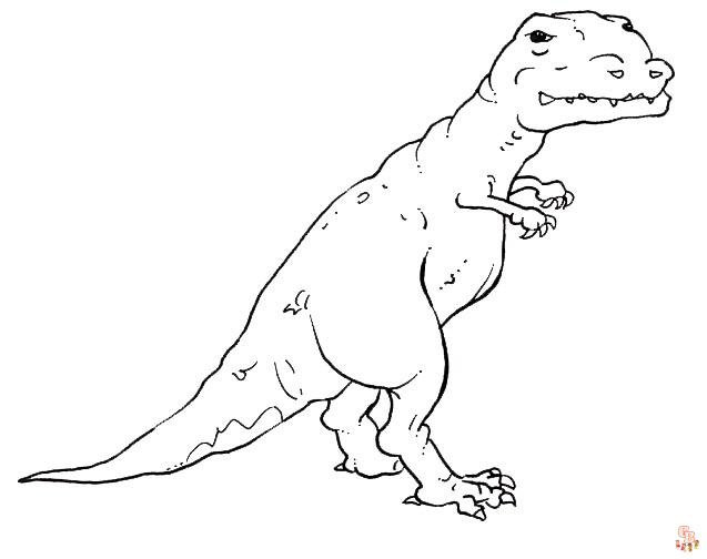 Coloriage T Rex