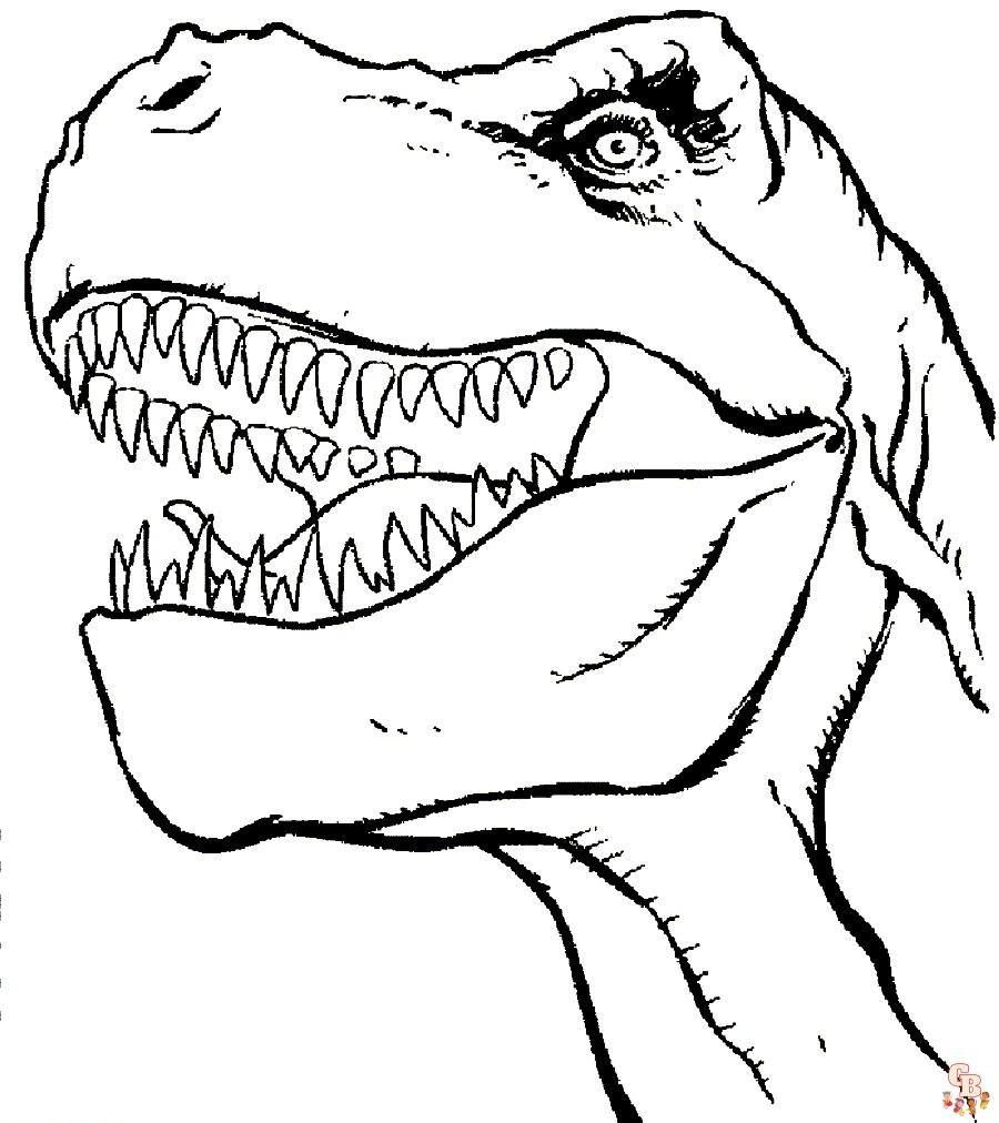 Coloriage T Rex