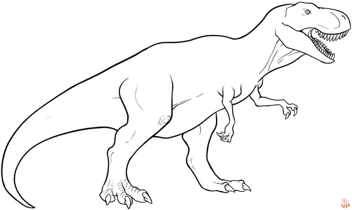 Coloriage T Rex