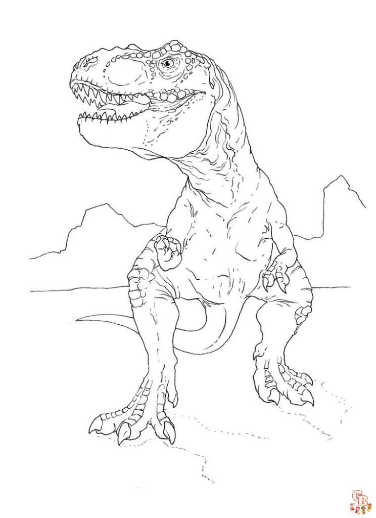 Coloriage T Rex