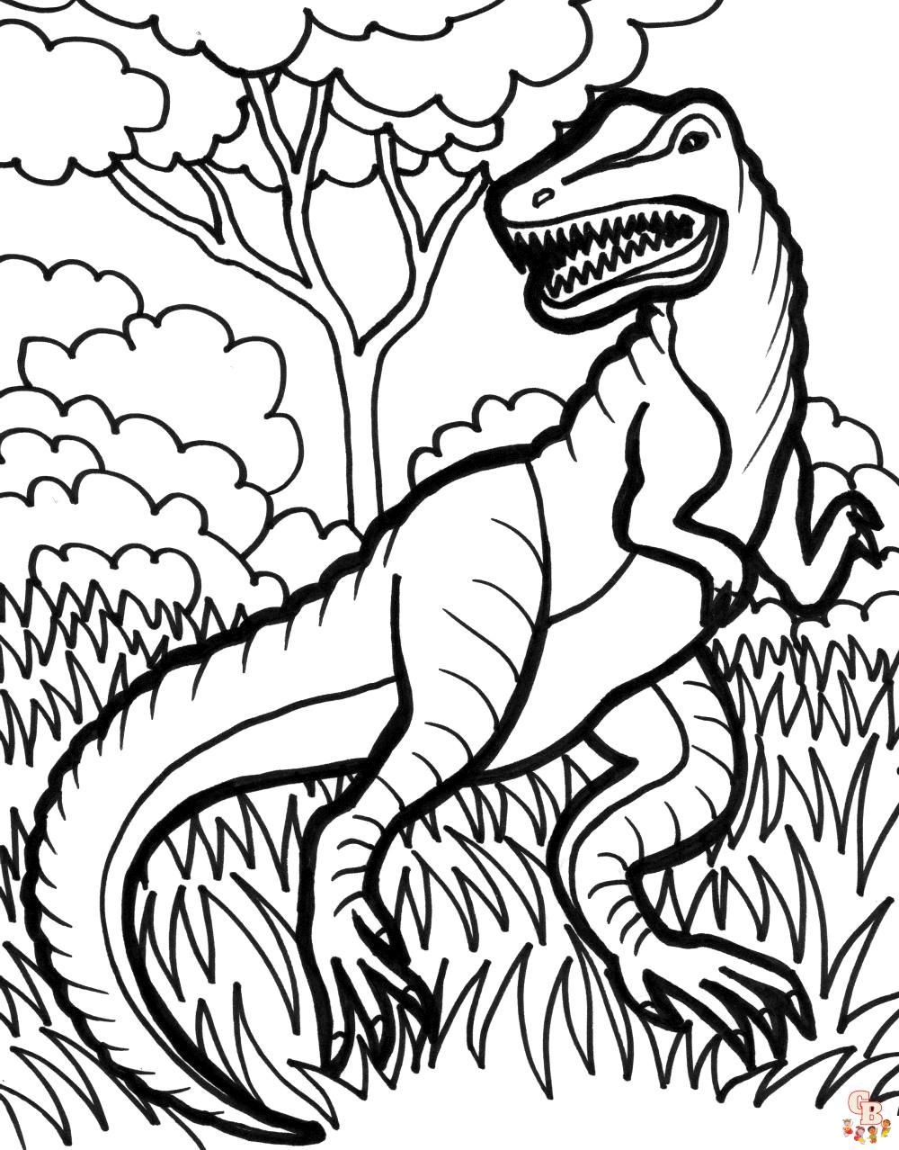 Coloriage T Rex