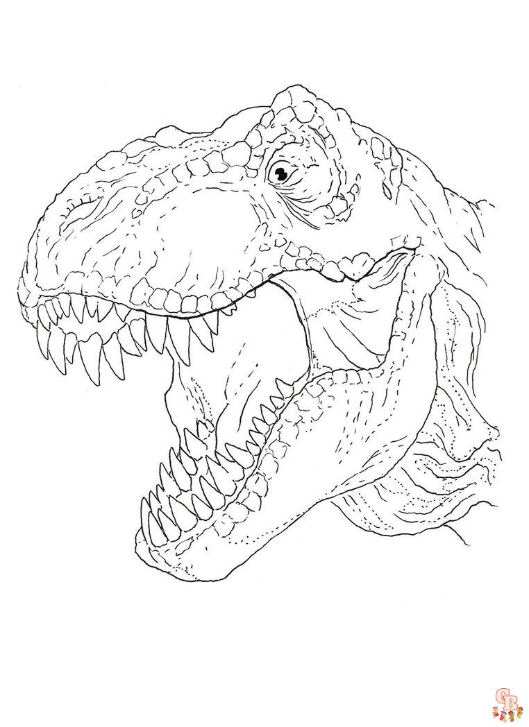 Coloriage T Rex