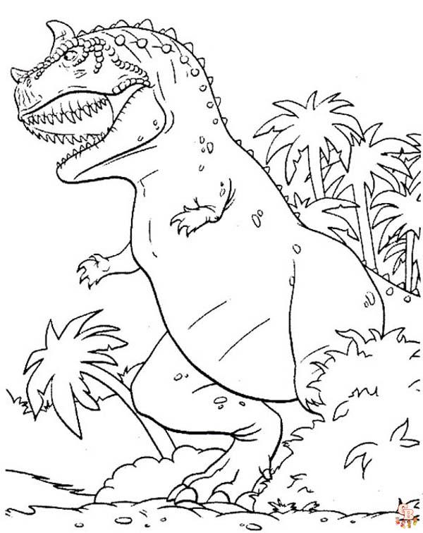 Coloriage T Rex