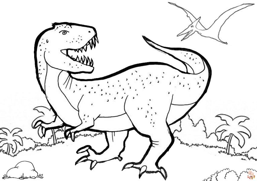 Coloriage T Rex