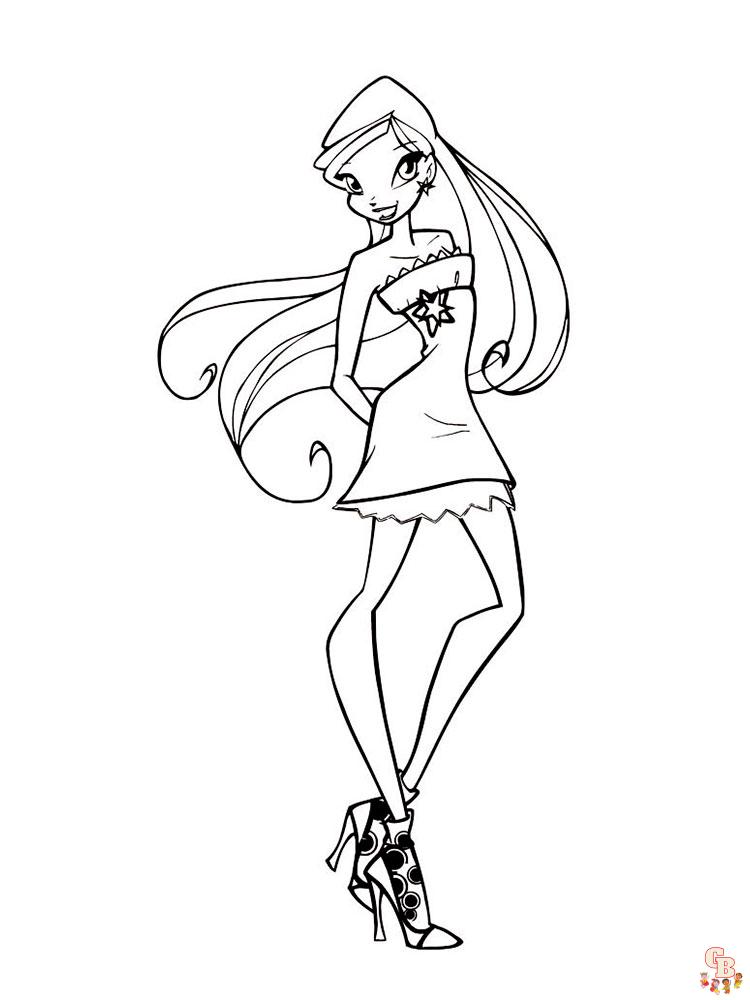 Coloriage Winx