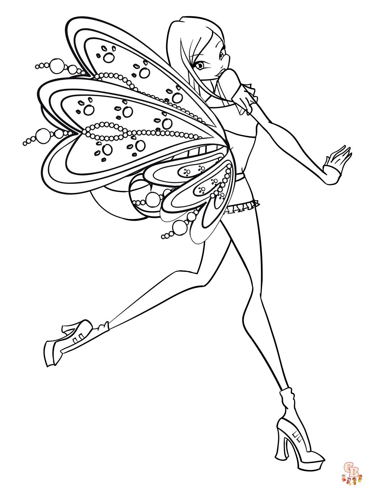 Coloriage Winx