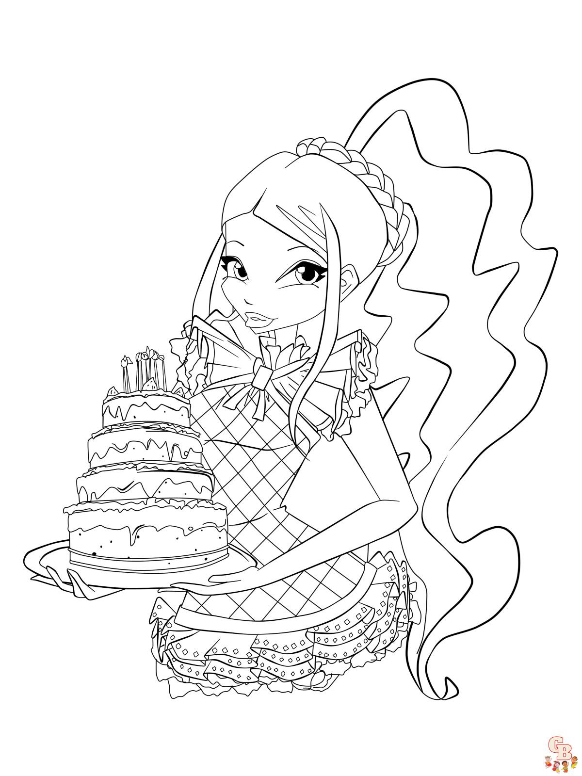 Coloriage Winx