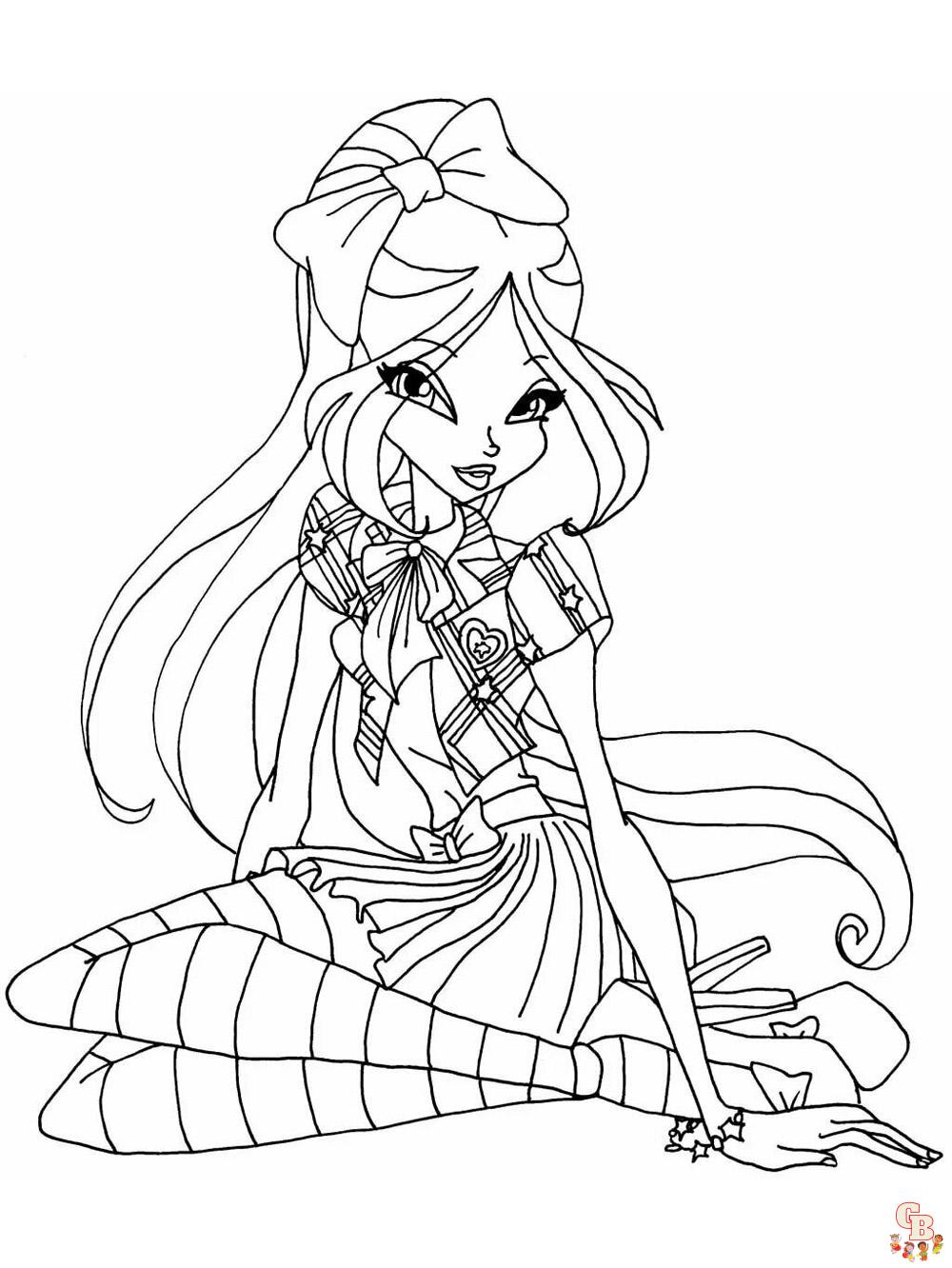 Coloriage Winx