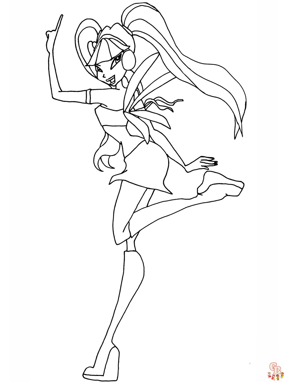 Coloriage Winx