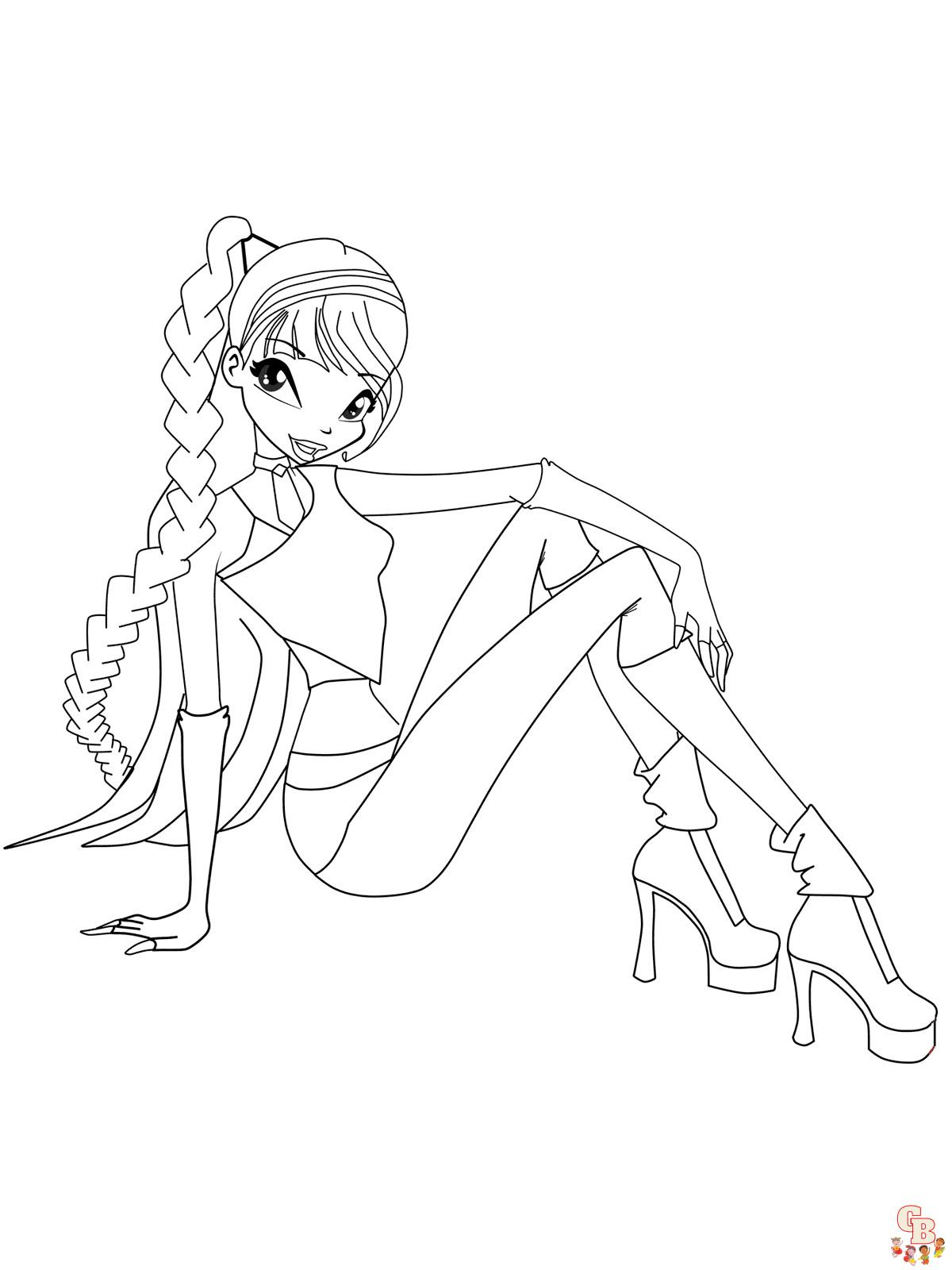 Coloriage Winx