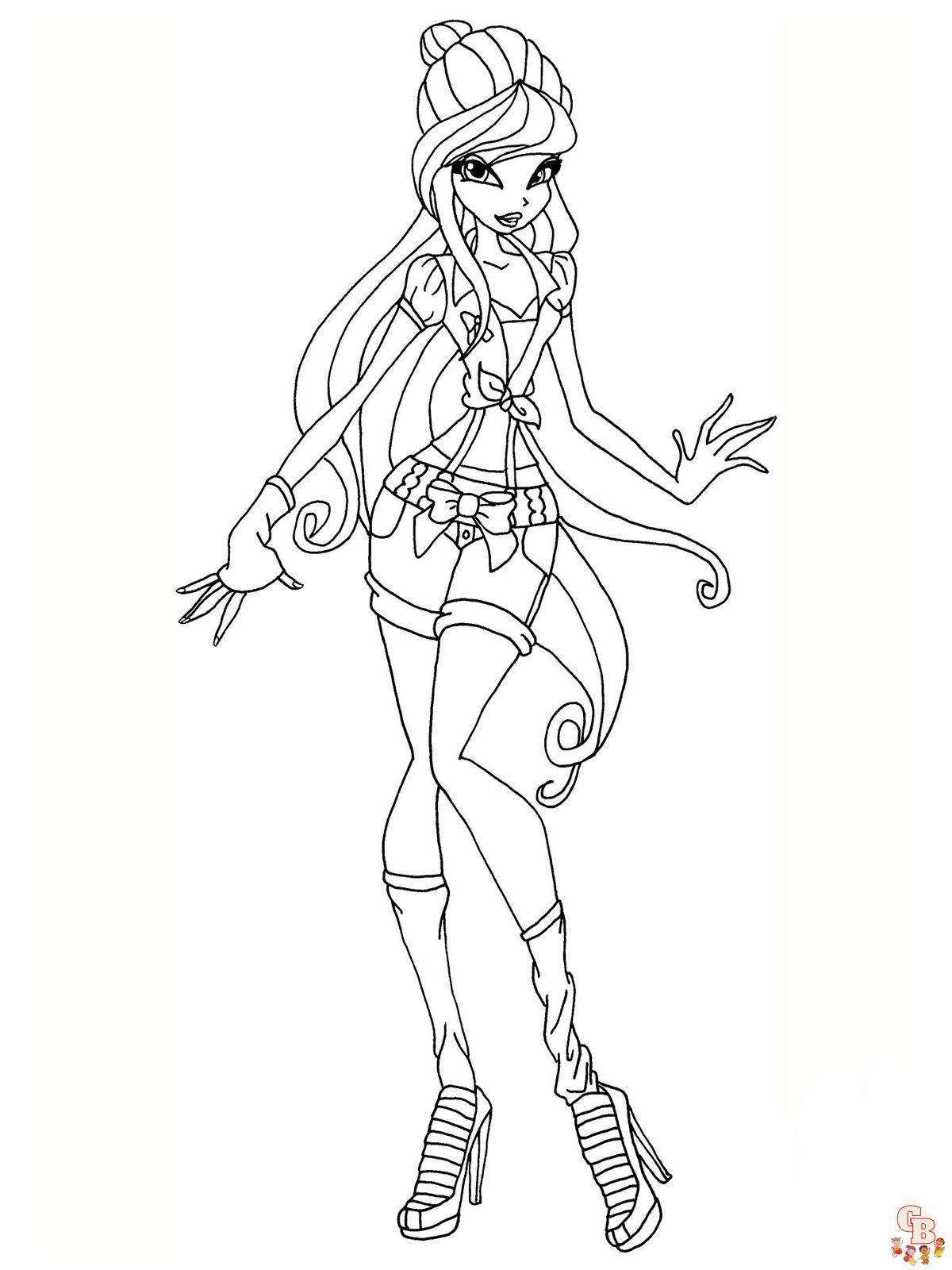 Coloriage Winx