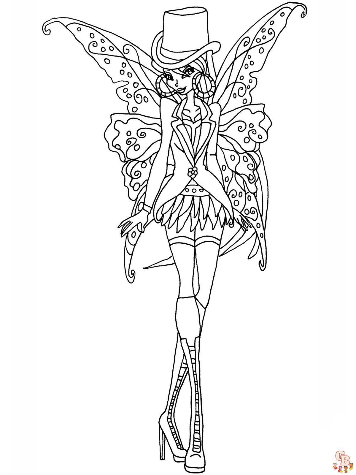 Coloriage Winx