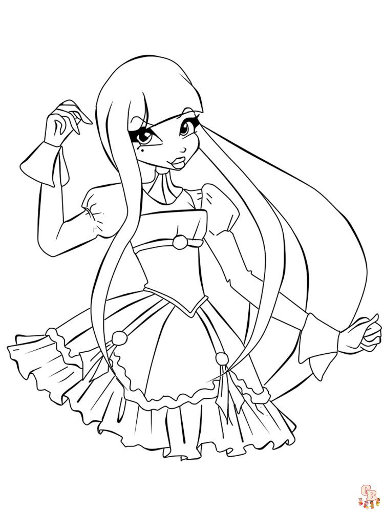 Coloriage Winx