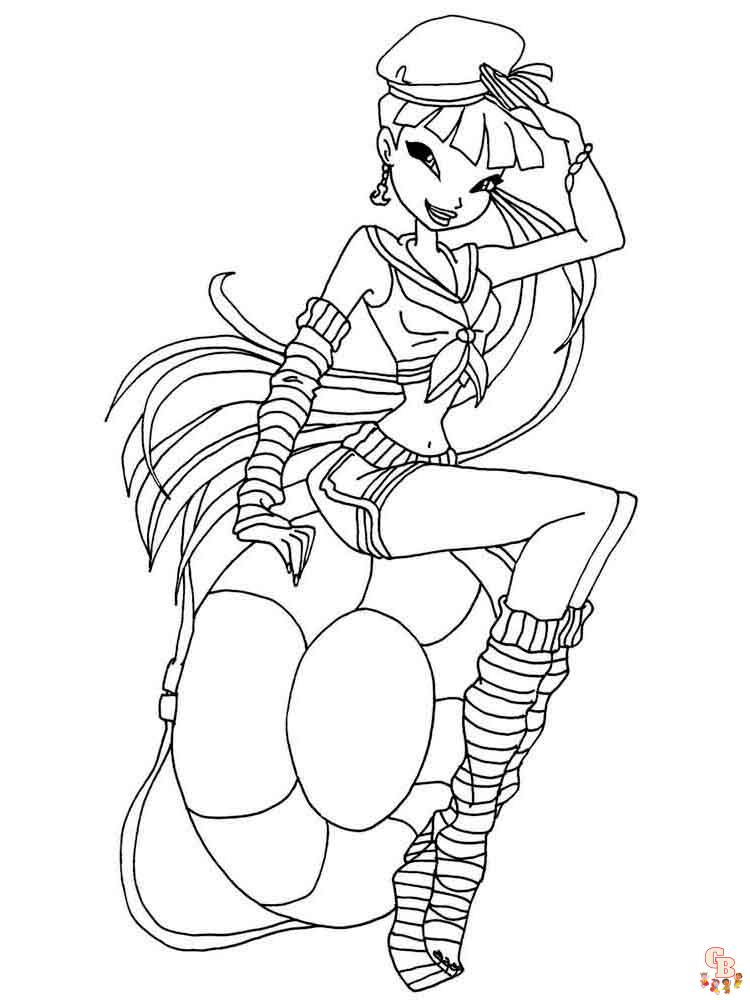 Coloriage Winx