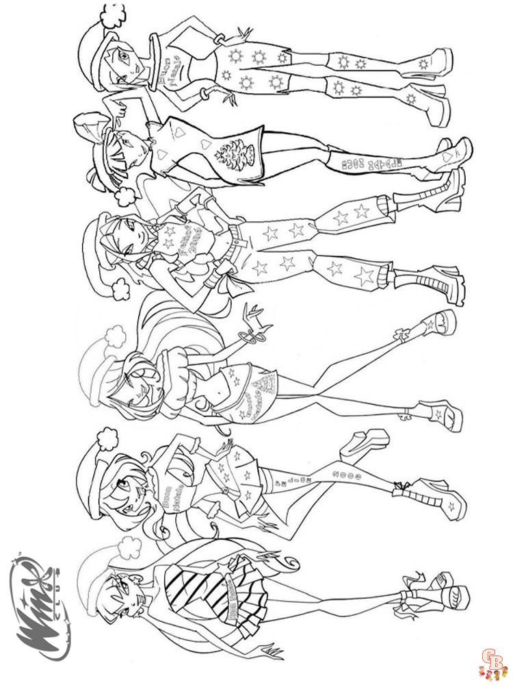 Coloriage Winx