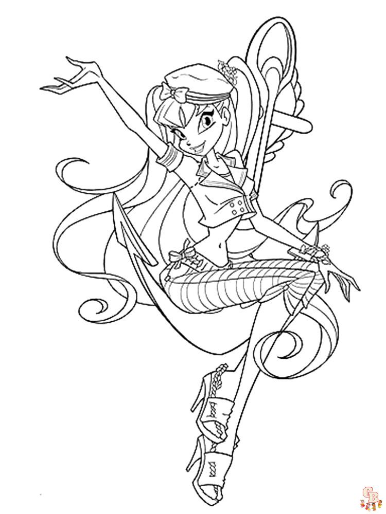 Coloriage Winx