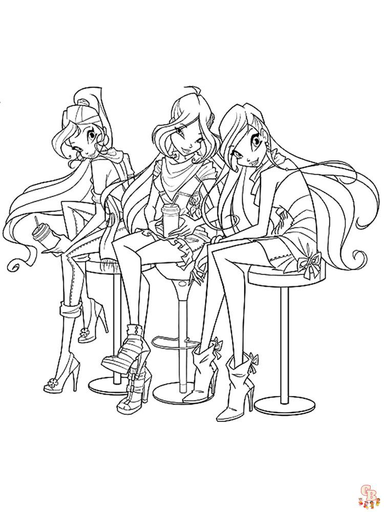 Coloriage Winx