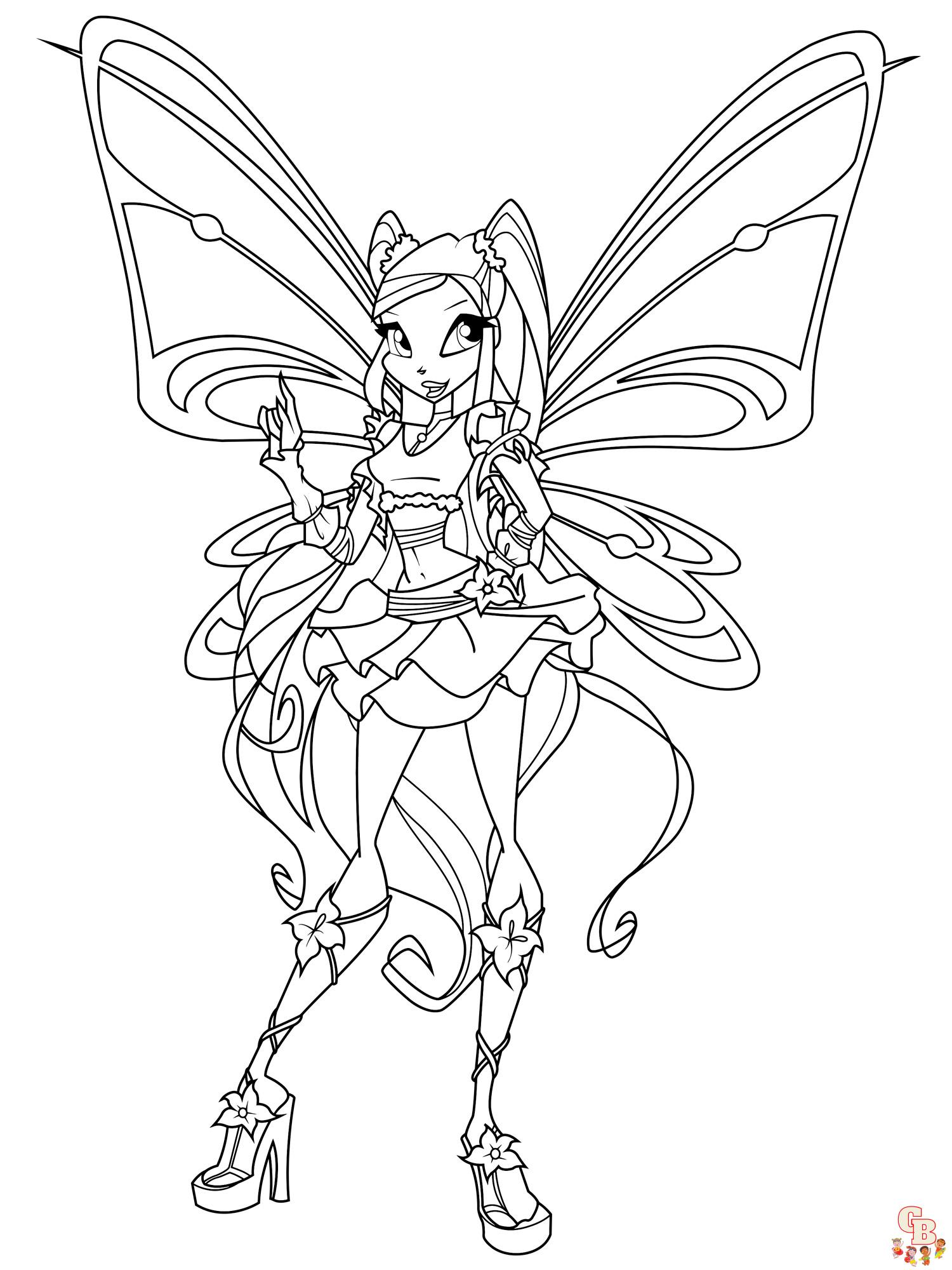 Coloriage Winx