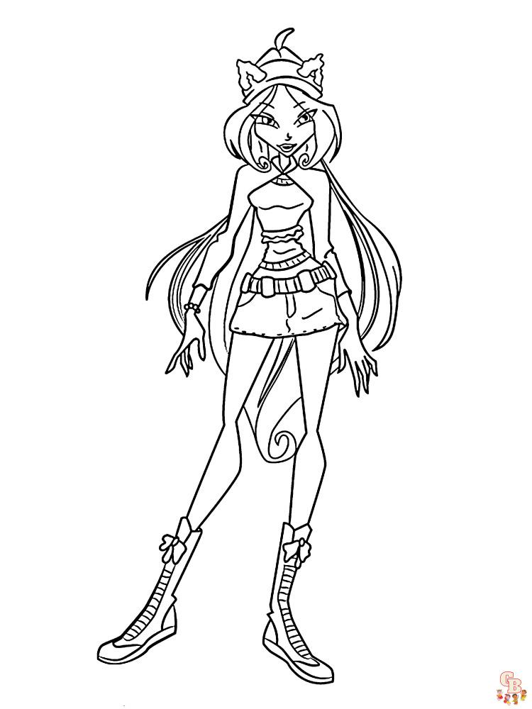 Coloriage Winx