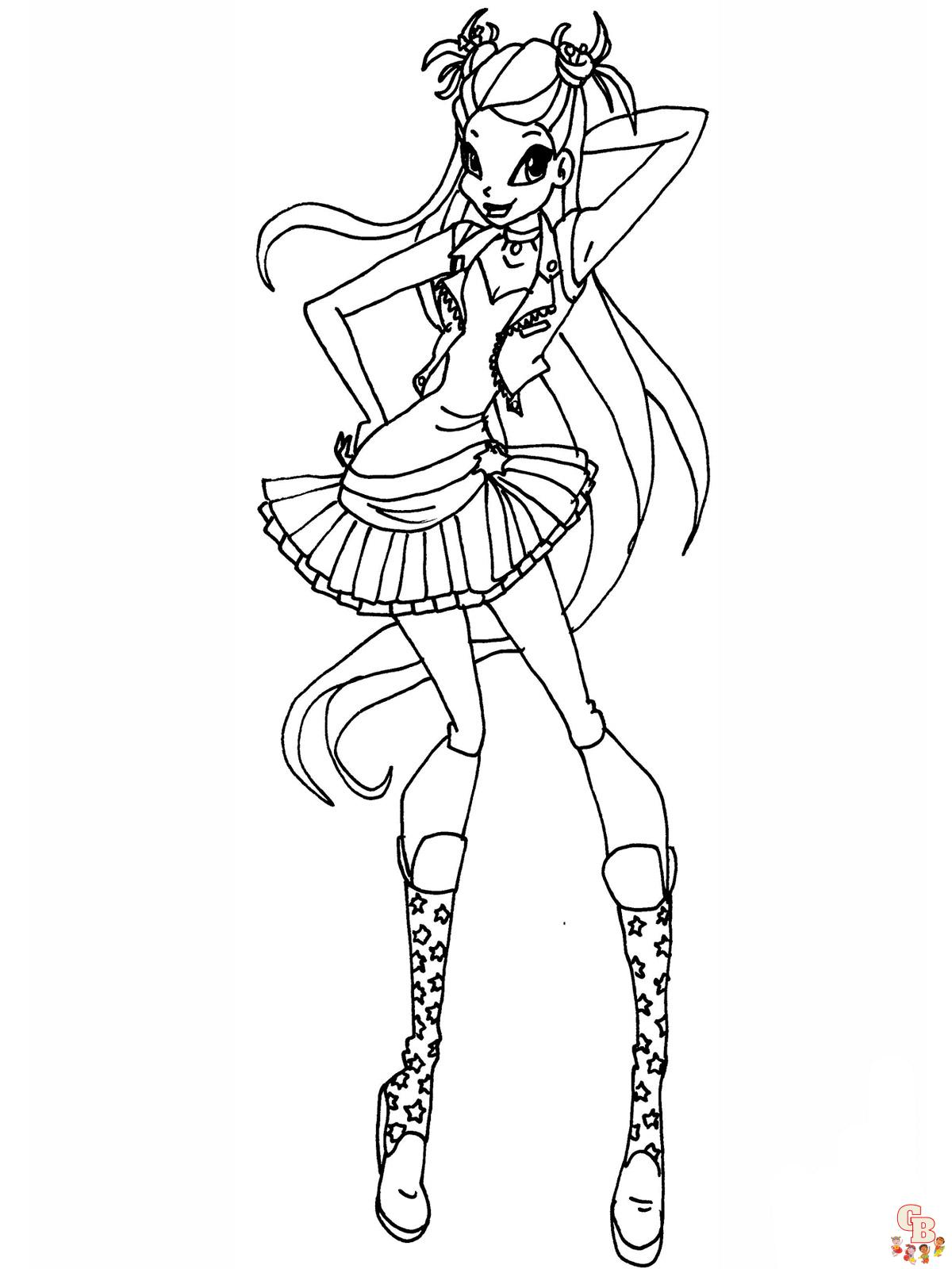 Coloriage Winx