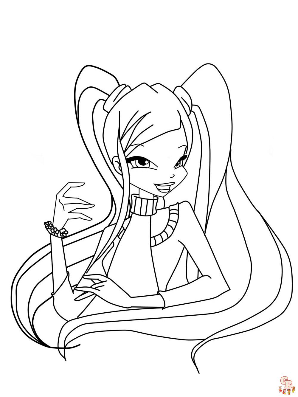 Coloriage Winx