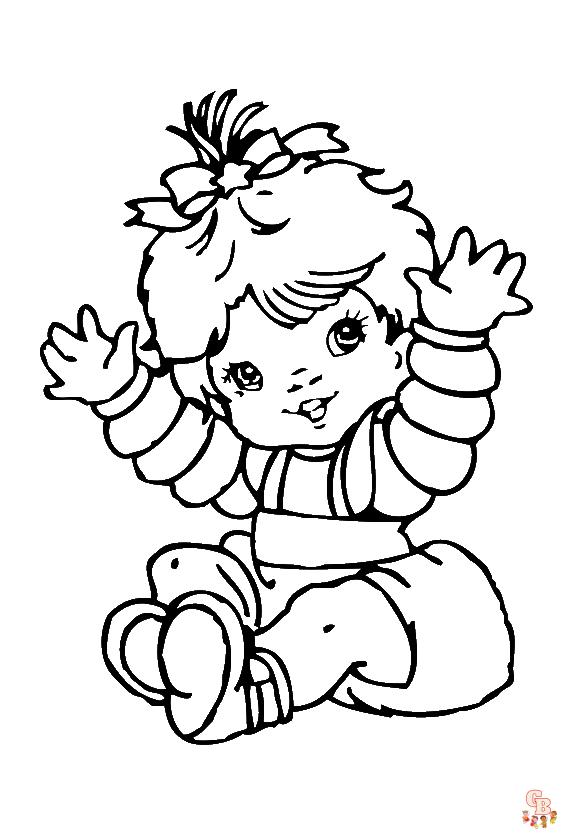 Coloriage bebe