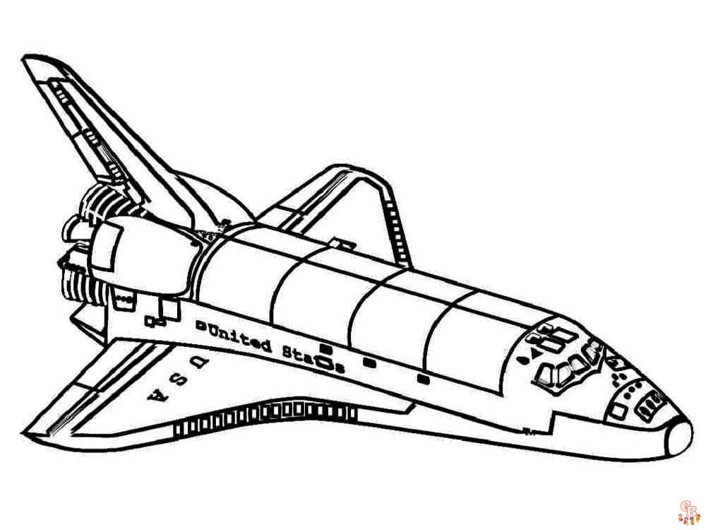 Coloriage davion