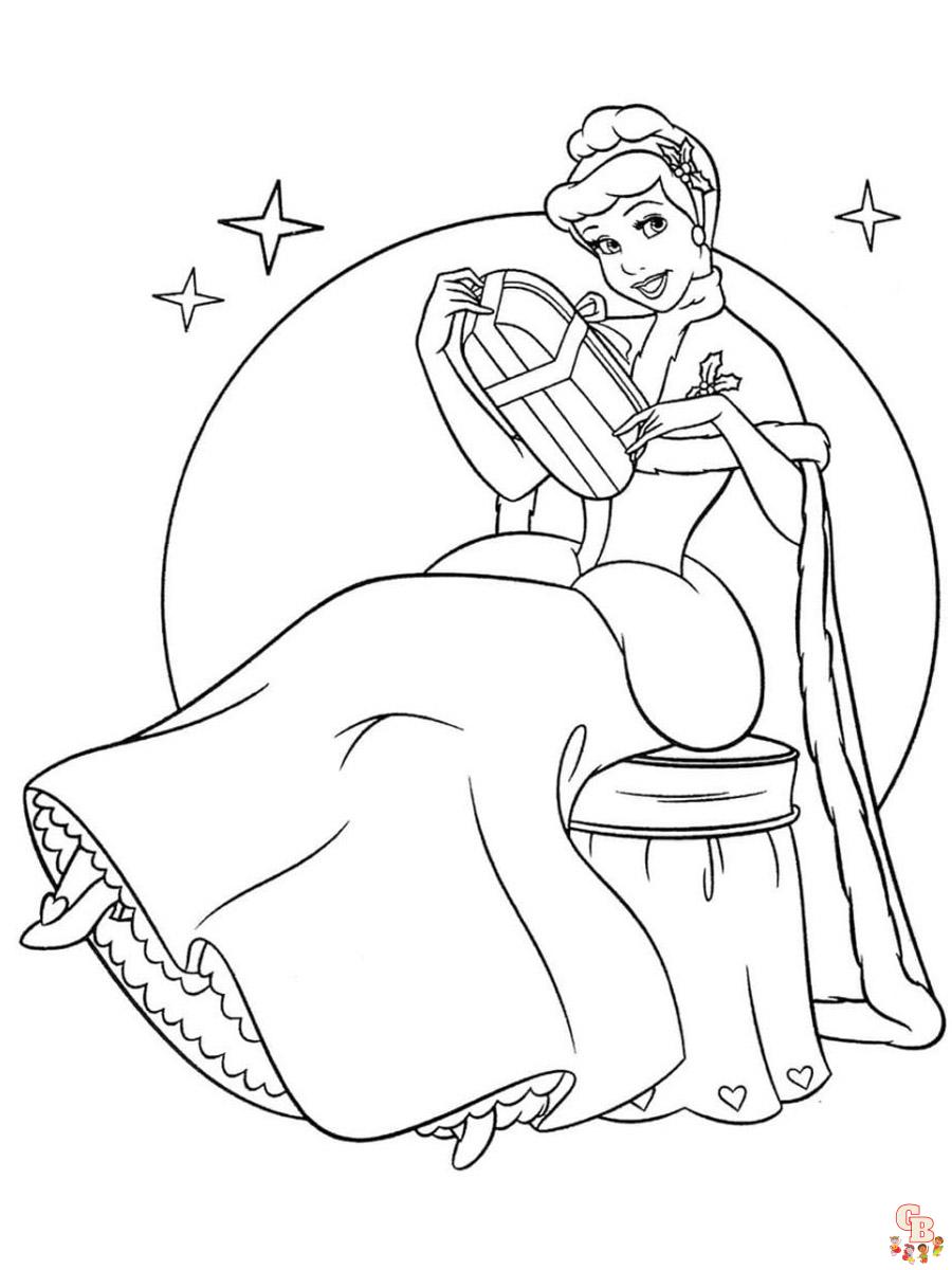 coloriage Cendrillon