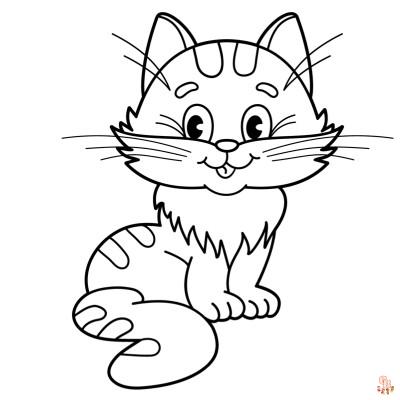 coloriage Chaton