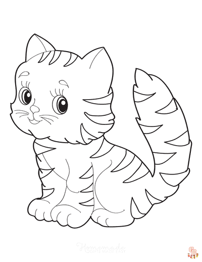 coloriage Chaton