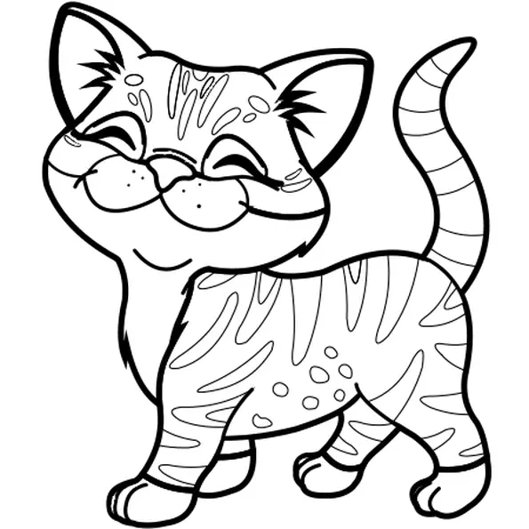 coloriage Chaton