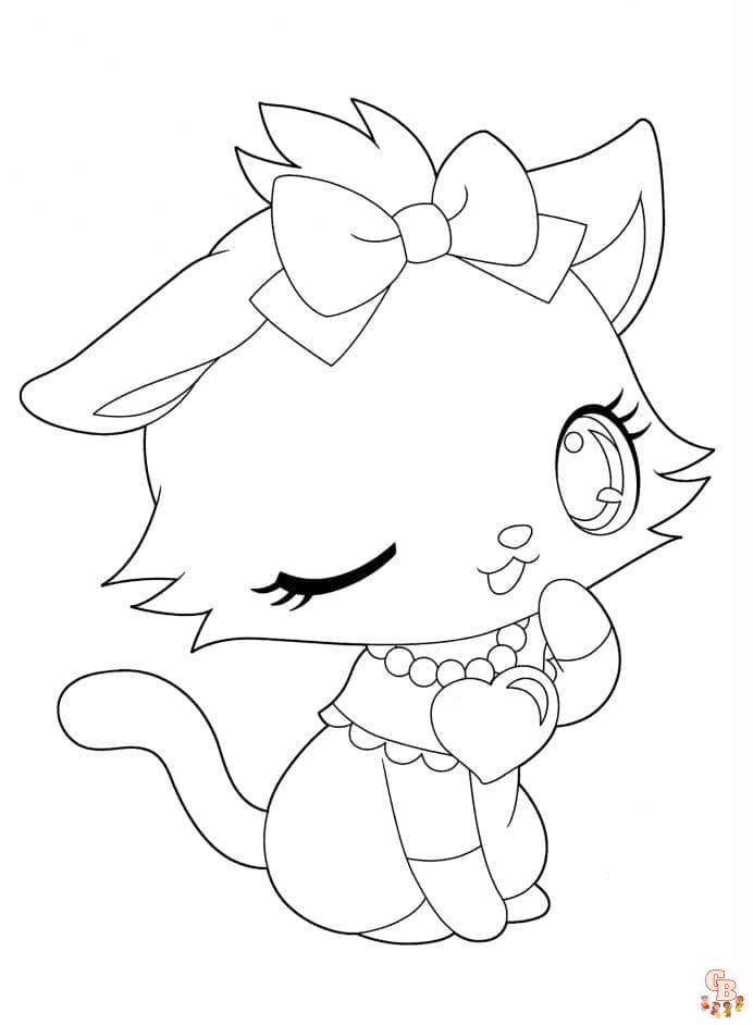 coloriage Chaton